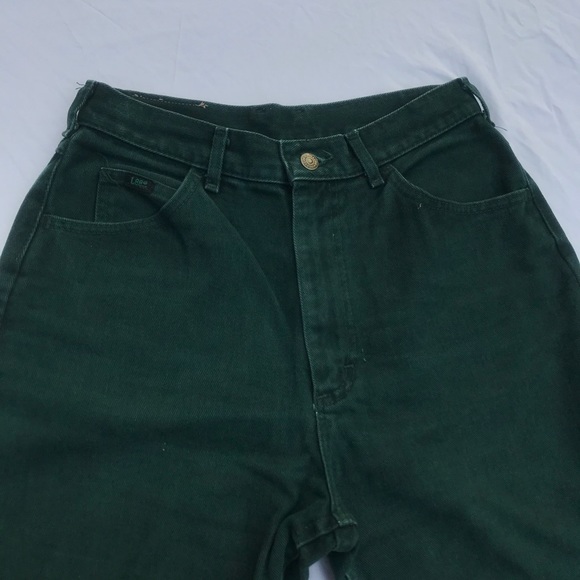lee jeans green